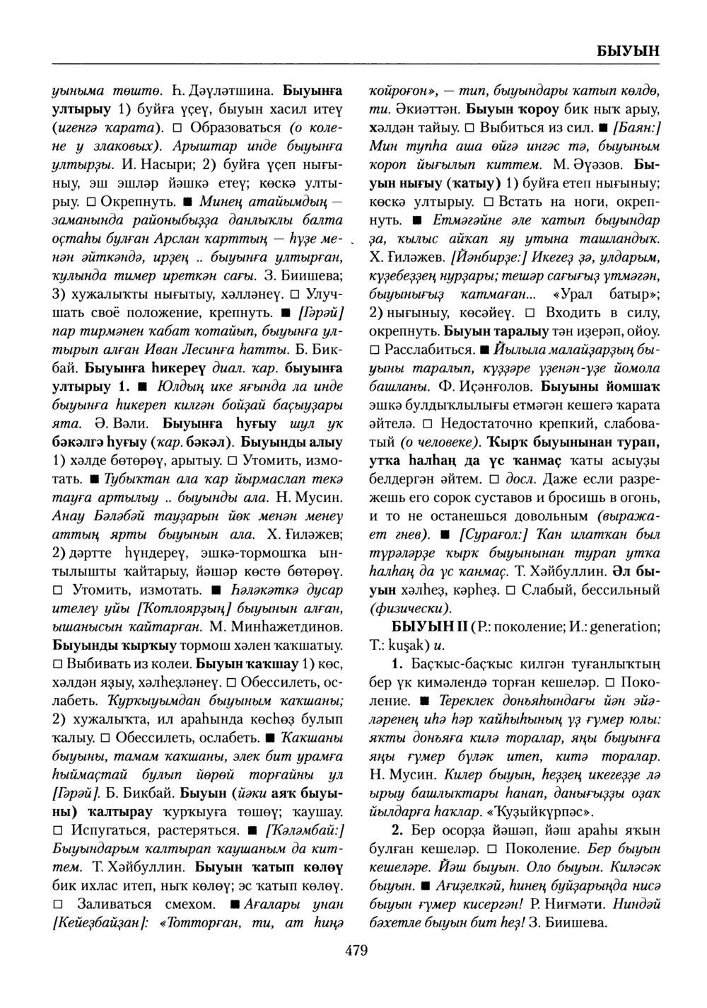 Башҡорт теленең академик һүҙлеге. Том II