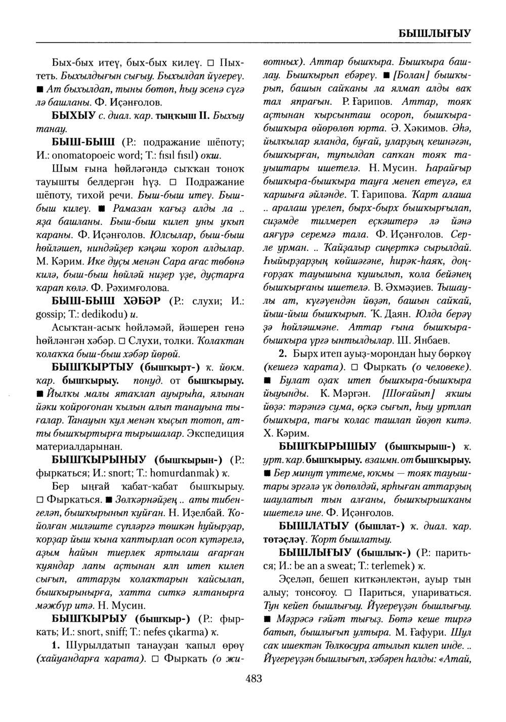 Башҡорт теленең академик һүҙлеге. Том II