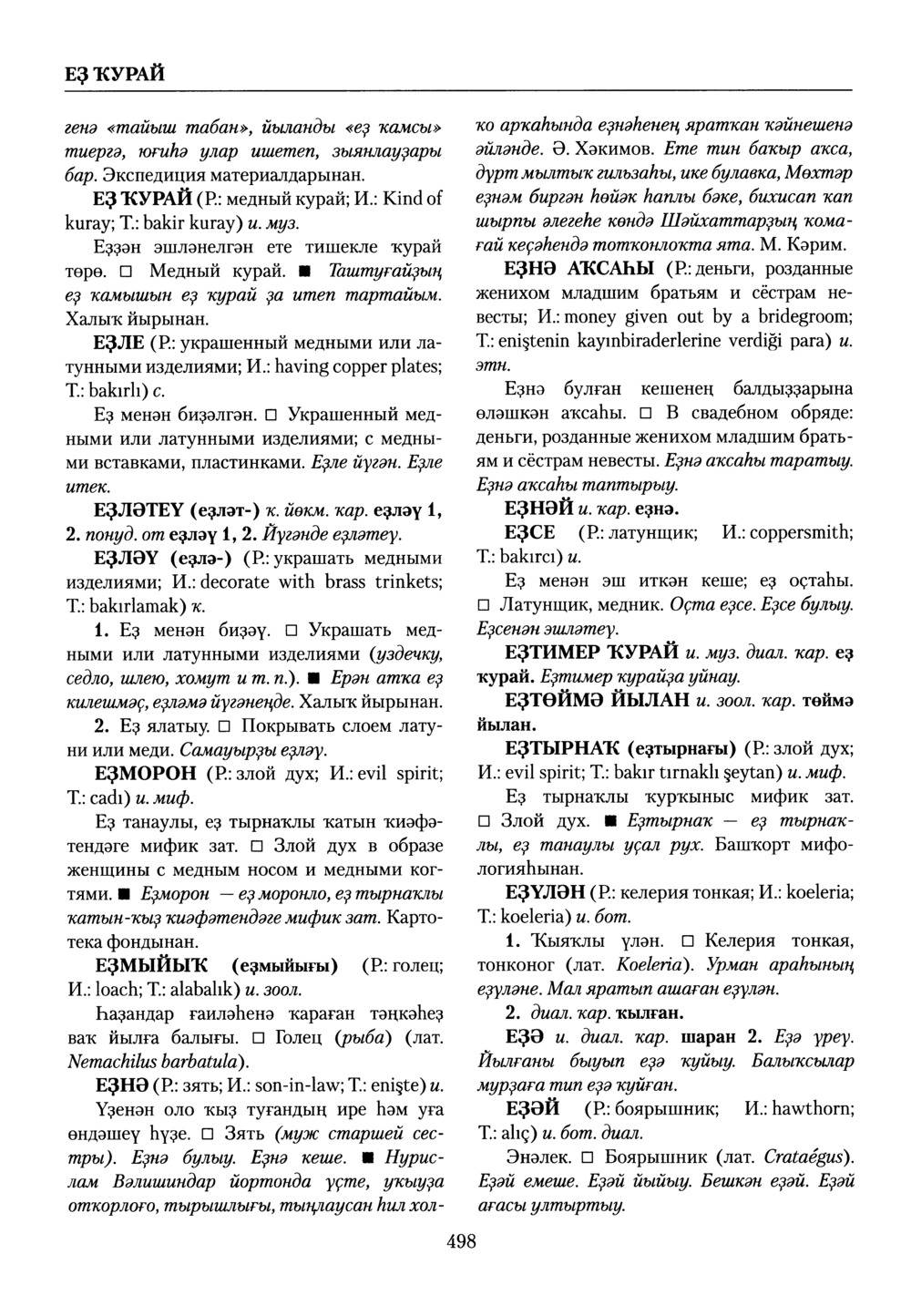Башҡорт теленең академик һүҙлеге. Том III