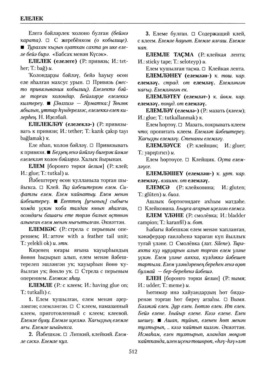 Башҡорт теленең академик һүҙлеге. Том III