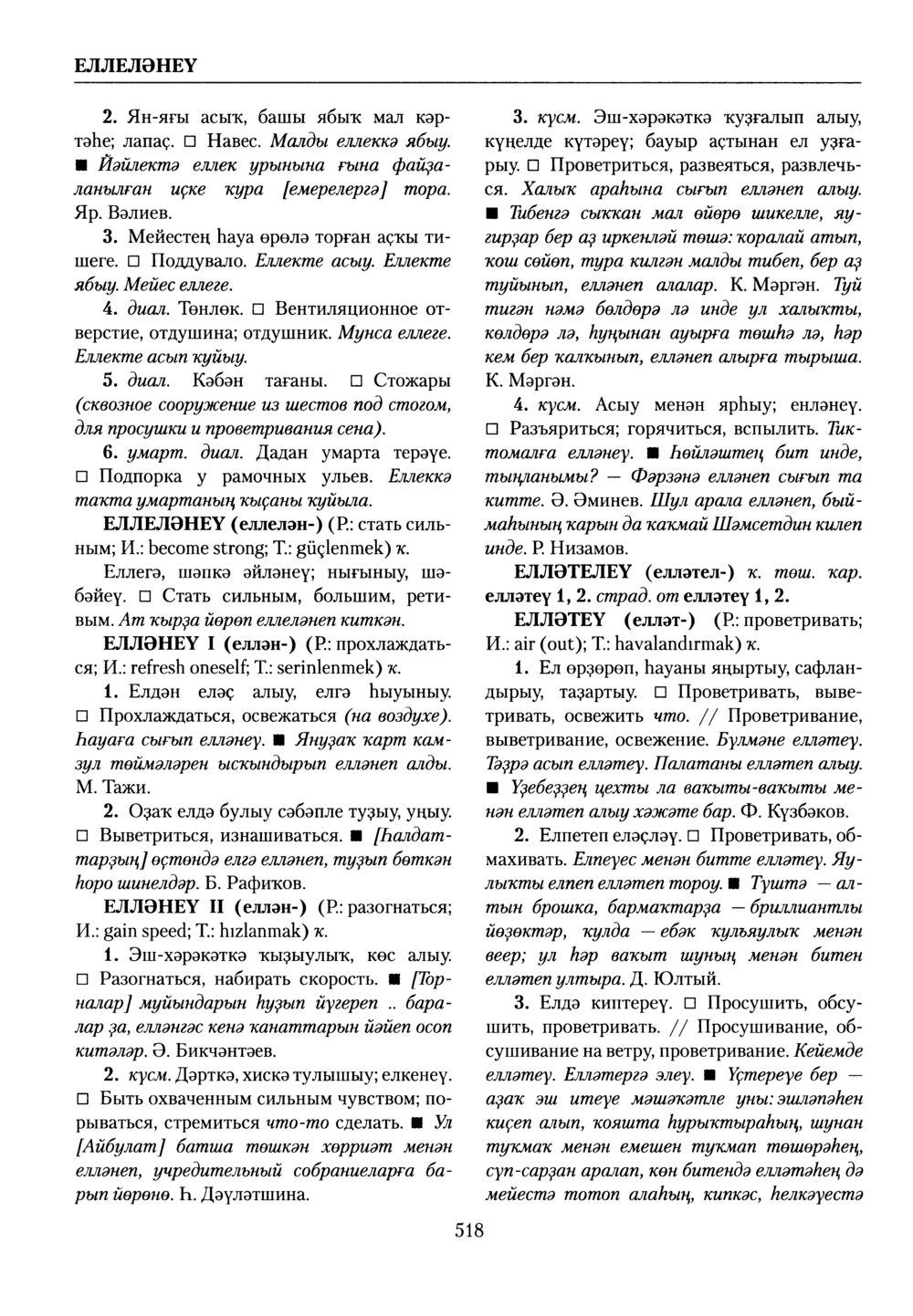 Башҡорт теленең академик һүҙлеге. Том III