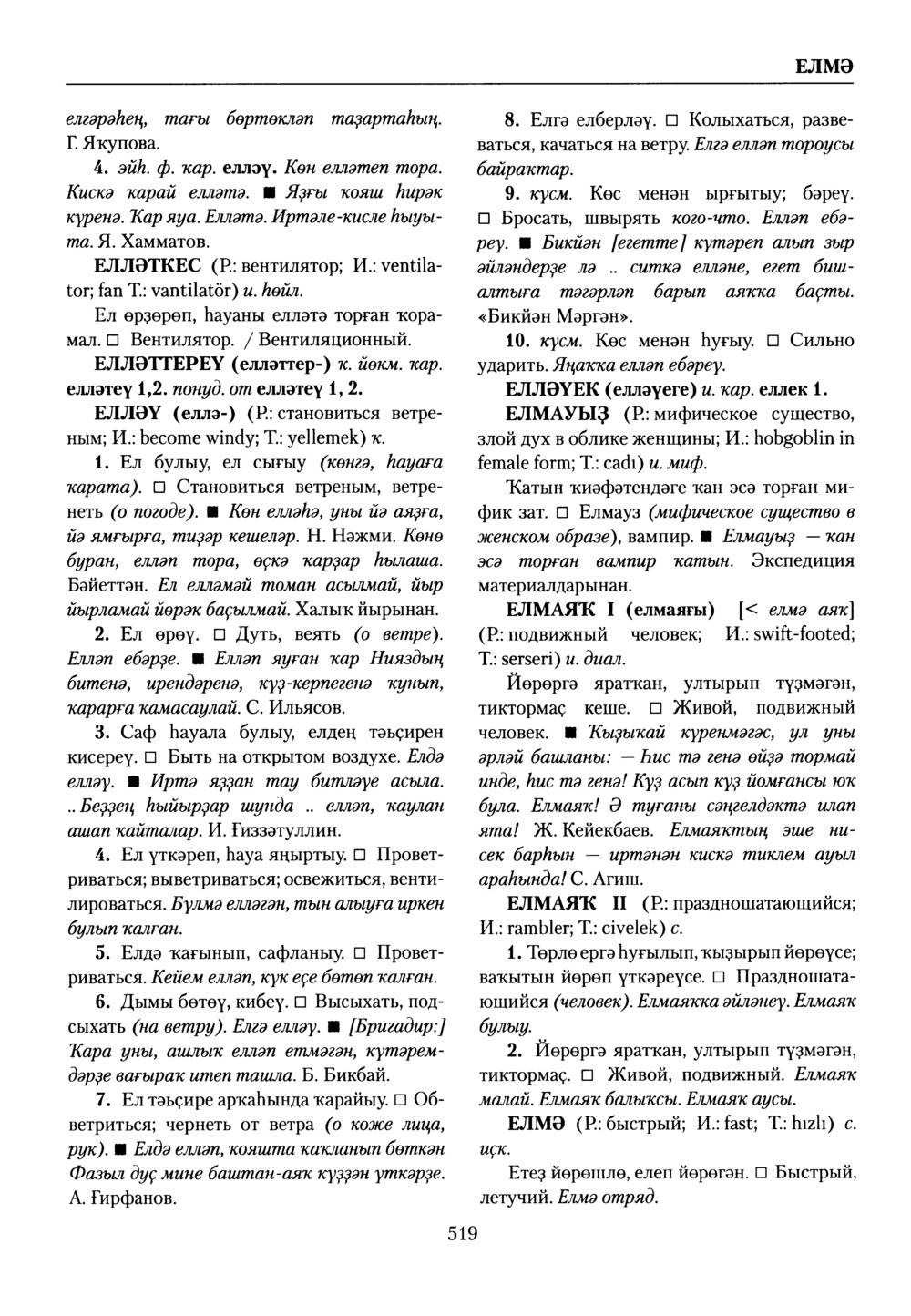 Башҡорт теленең академик һүҙлеге. Том III