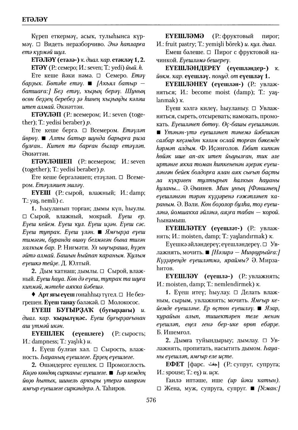 Башҡорт теленең академик һүҙлеге. Том III