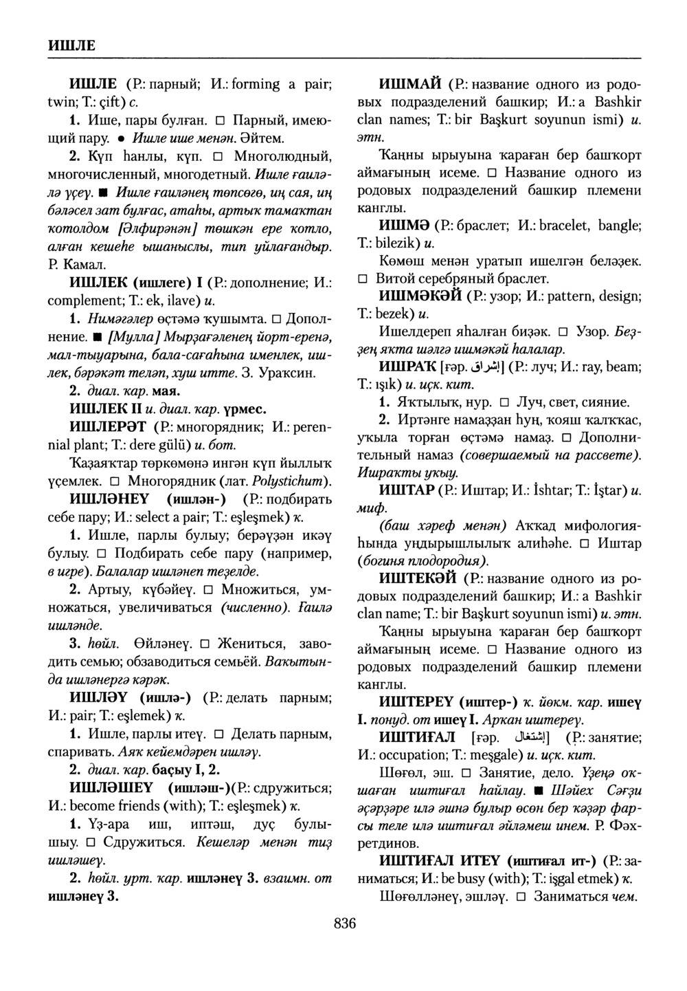 Башҡорт теленең академик һүҙлеге. Том III