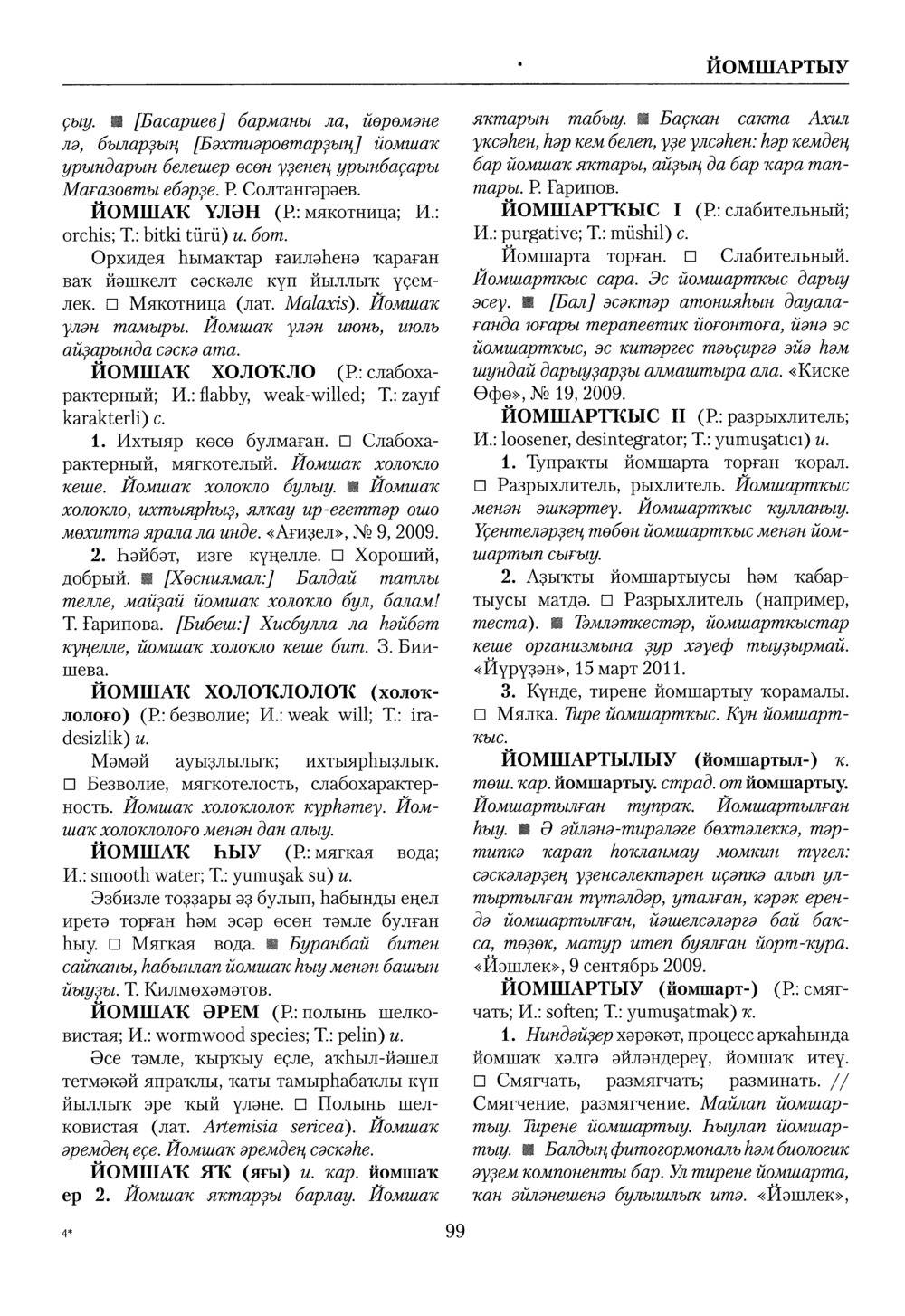 Башҡорт теленең академик һүҙлеге. Том IV