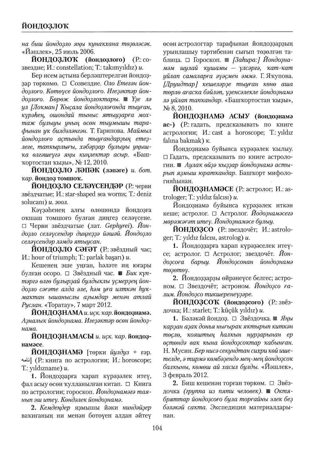 Башҡорт теленең академик һүҙлеге. Том IV