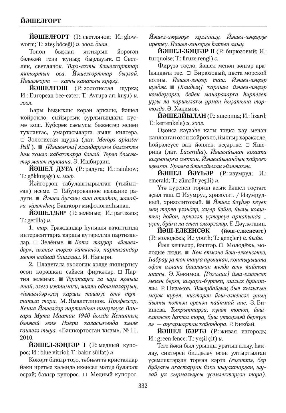 Башҡорт теленең академик һүҙлеге. Том IV