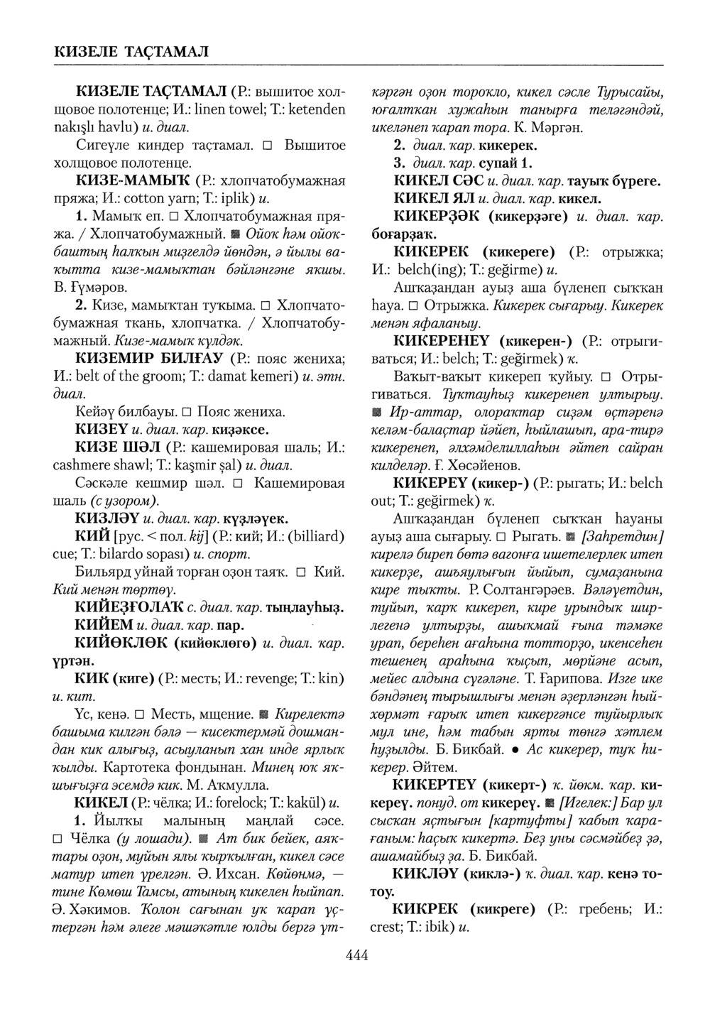 Башҡорт теленең академик һүҙлеге. Том IV