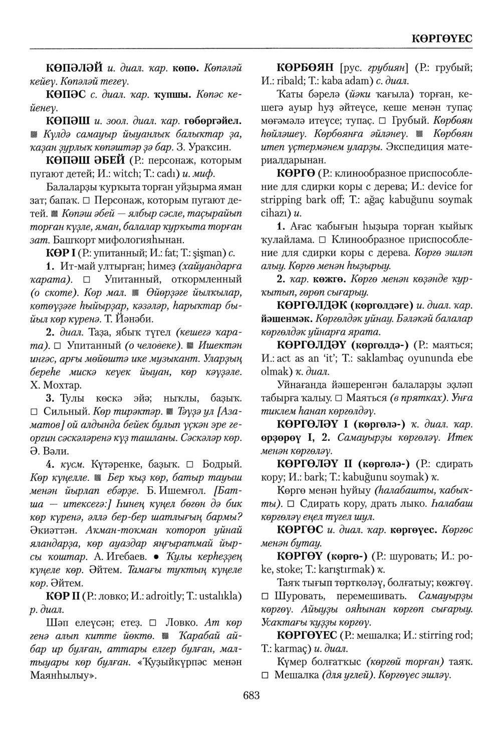 Башҡорт теленең академик һүҙлеге. Том IV