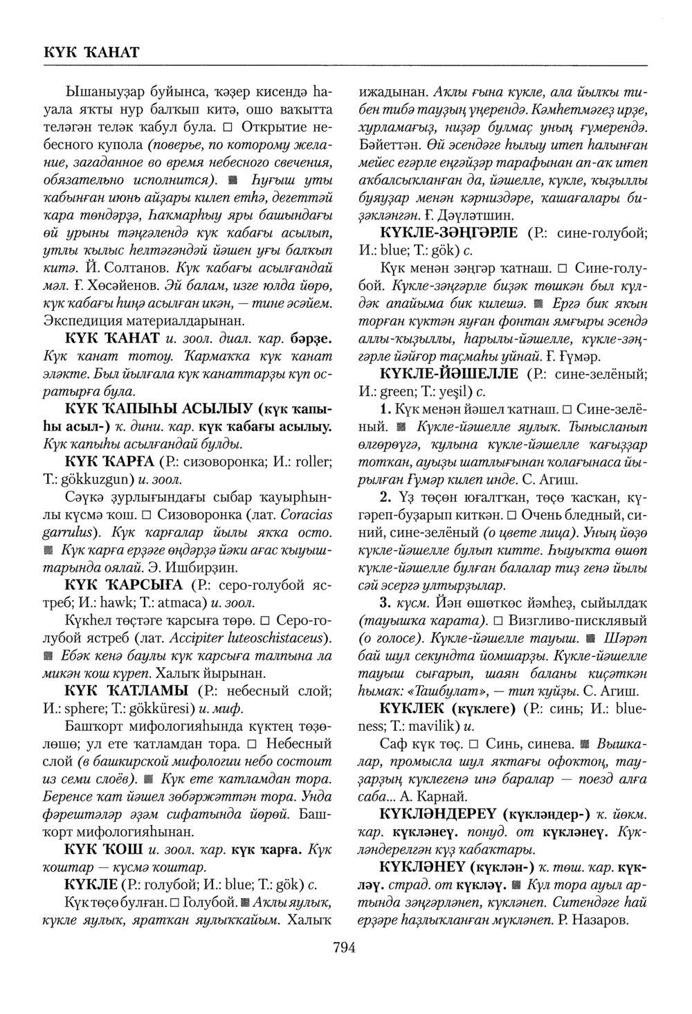 Башҡорт теленең академик һүҙлеге. Том IV