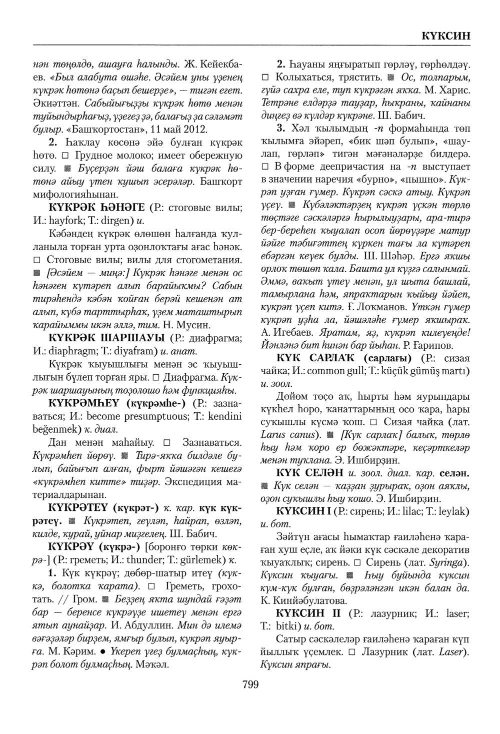 Башҡорт теленең академик һүҙлеге. Том IV