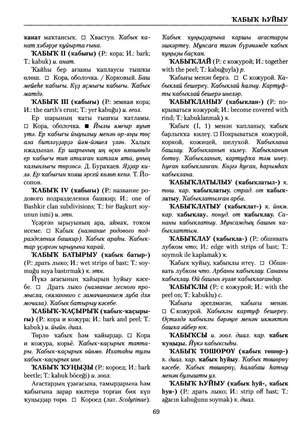 Башҡорт теленең академик һүҙлеге. Том V