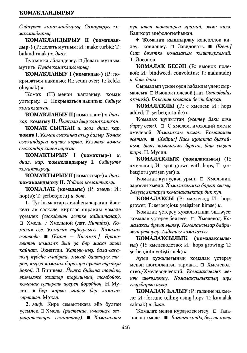 Башҡорт теленең академик һүҙлеге. Том V