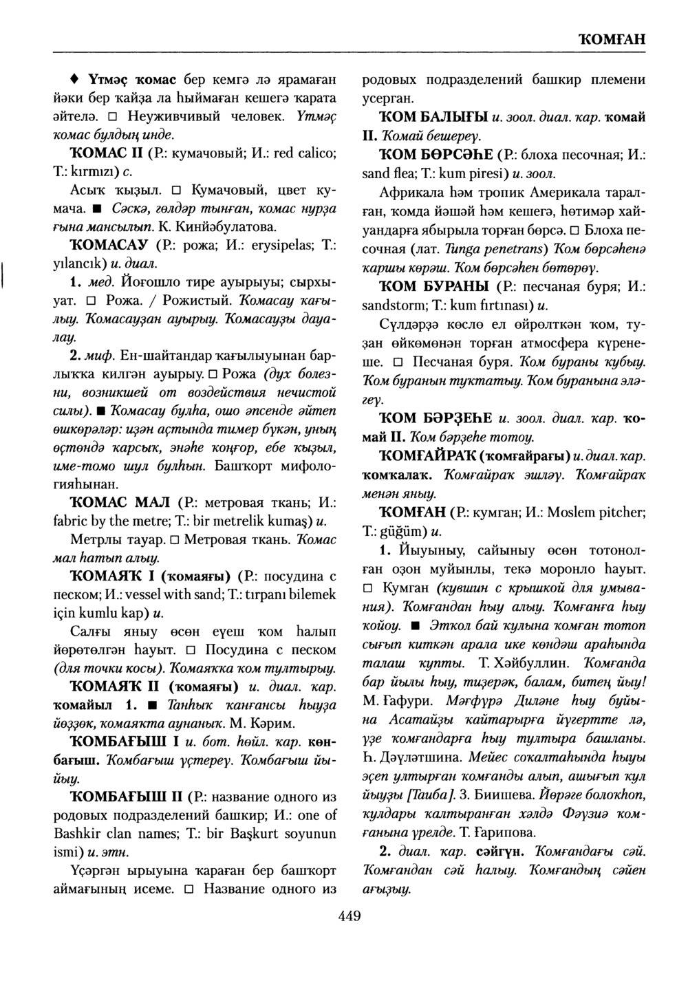 Башҡорт теленең академик һүҙлеге. Том V