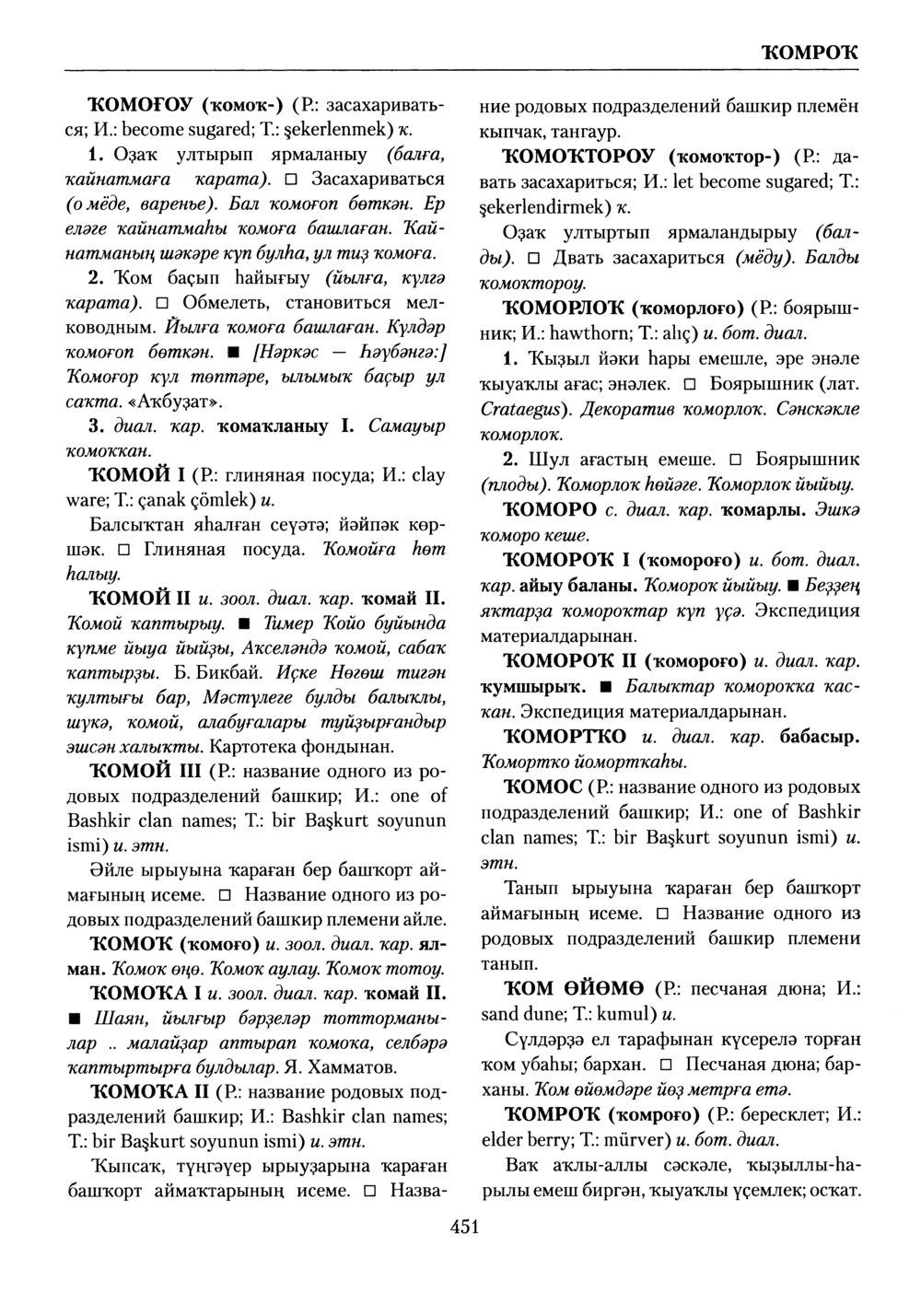 Башҡорт теленең академик һүҙлеге. Том V