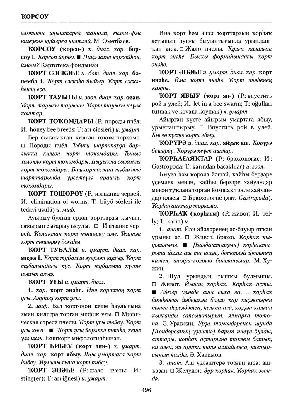 Башҡорт теленең академик һүҙлеге. Том V