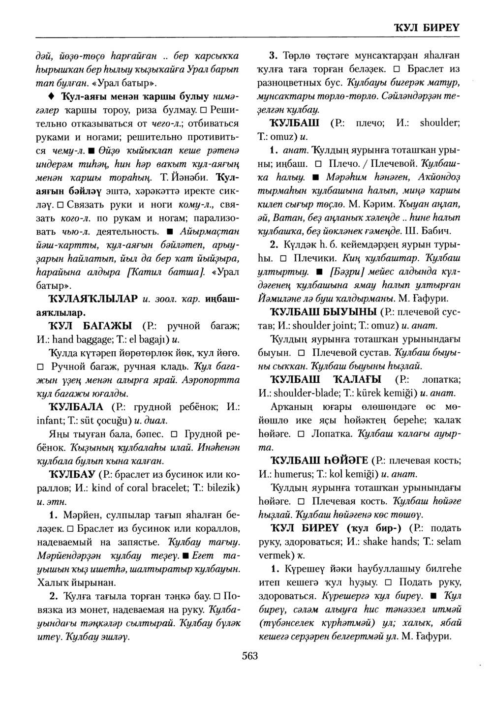 Башҡорт теленең академик һүҙлеге. Том V