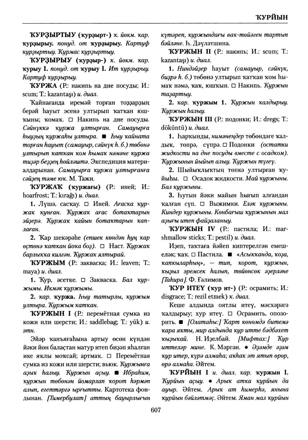 Башҡорт теленең академик һүҙлеге. Том V
