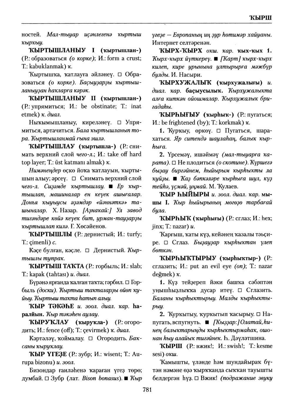 Башҡорт теленең академик һүҙлеге. Том V