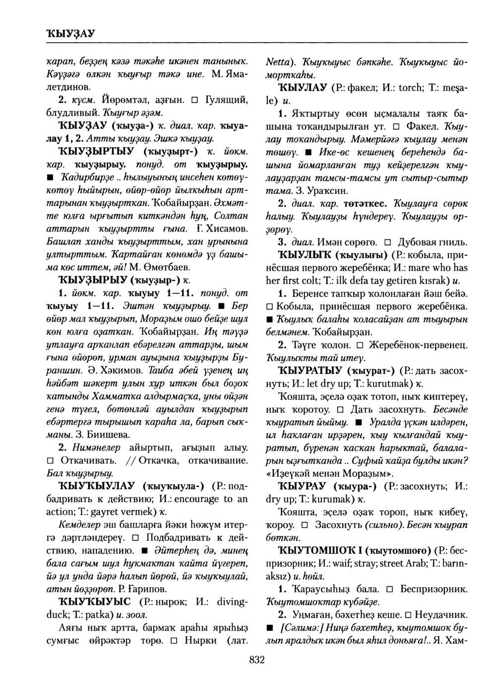 Башҡорт теленең академик һүҙлеге. Том V