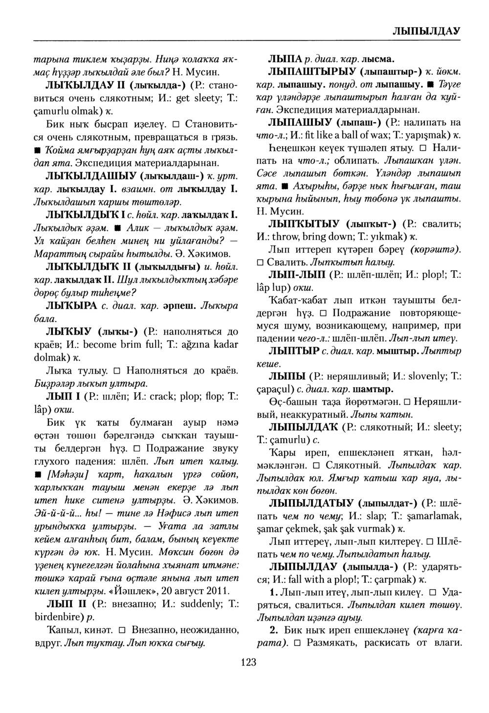 Башҡорт теленең академик һүҙлеге. Том VI