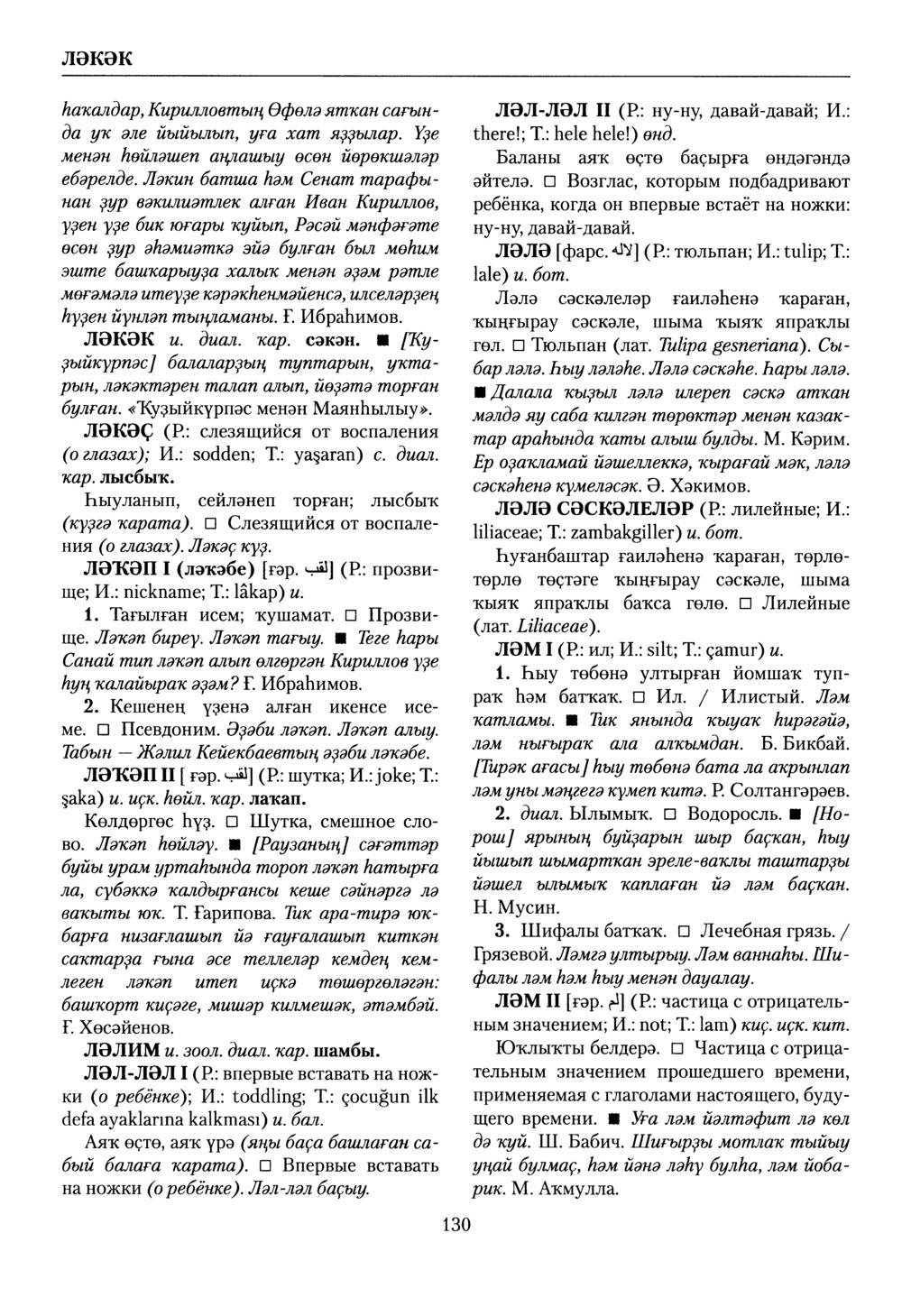 Башҡорт теленең академик һүҙлеге. Том VI
