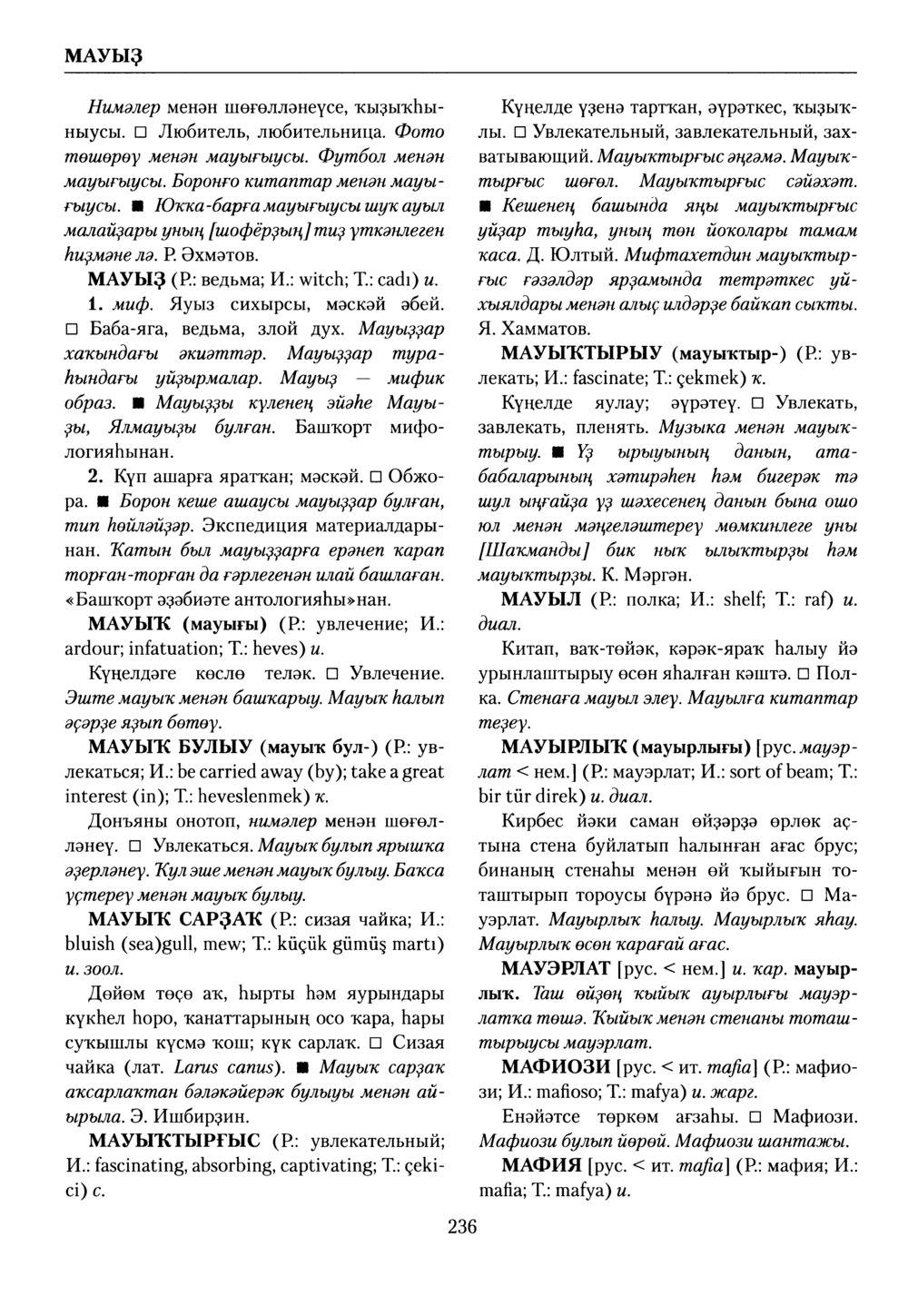 Башҡорт теленең академик һүҙлеге. Том VI