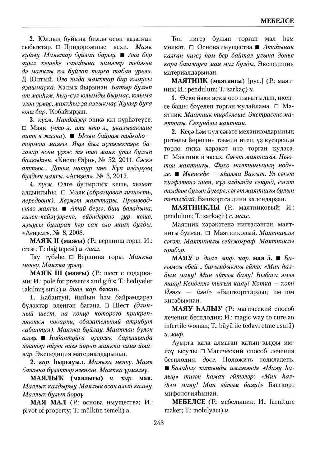 Башҡорт теленең академик һүҙлеге. Том VI