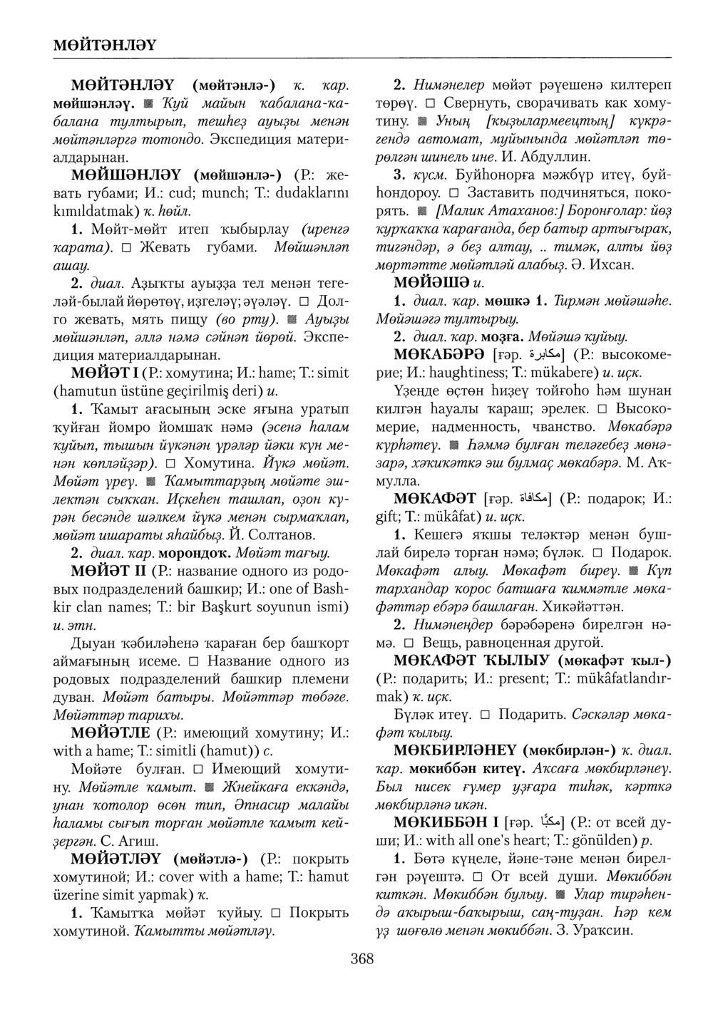 Башҡорт теленең академик һүҙлеге. Том VI