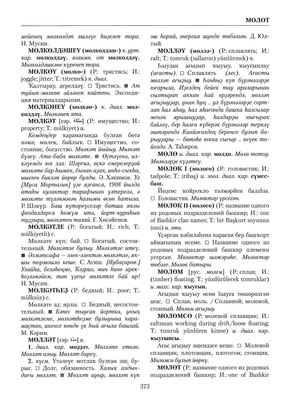 Башҡорт теленең академик һүҙлеге. Том VI