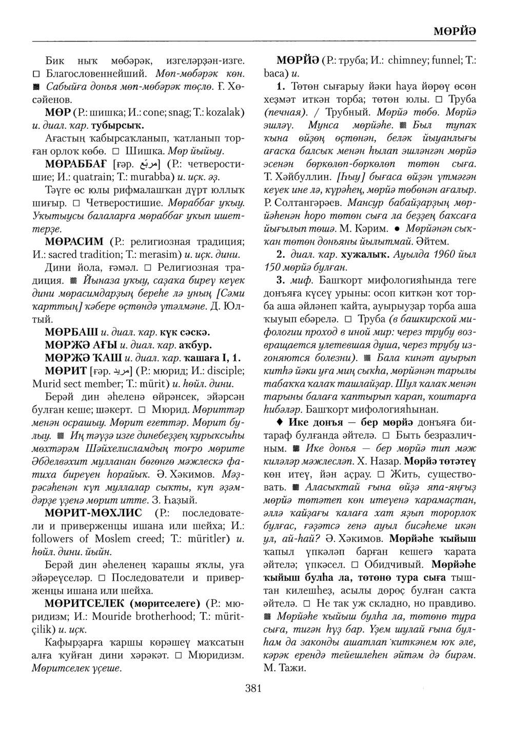 Башҡорт теленең академик һүҙлеге. Том VI