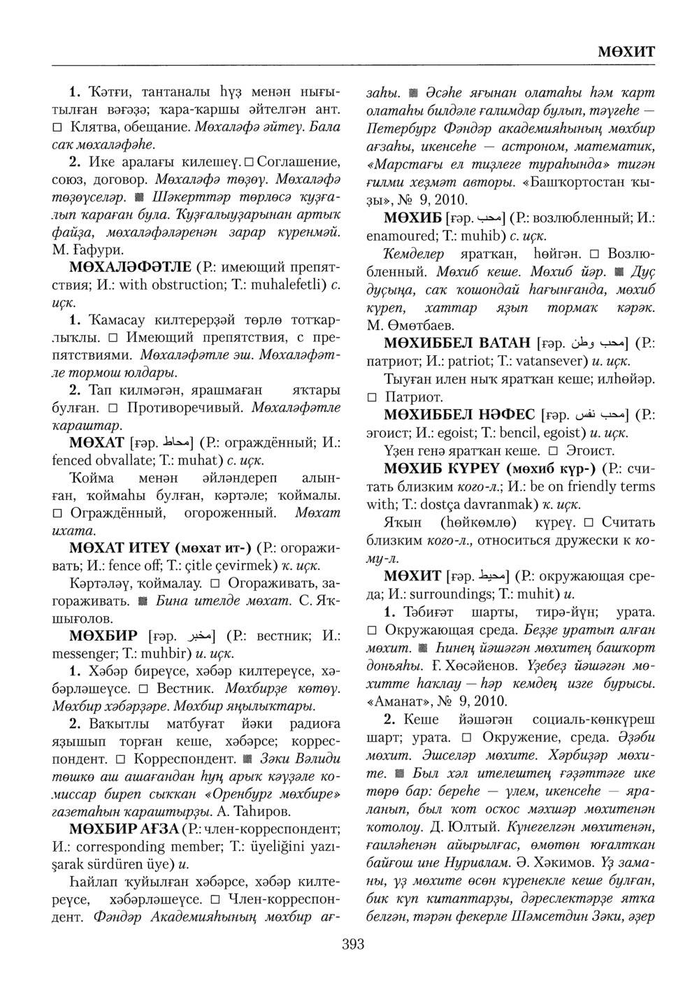 Башҡорт теленең академик һүҙлеге. Том VI