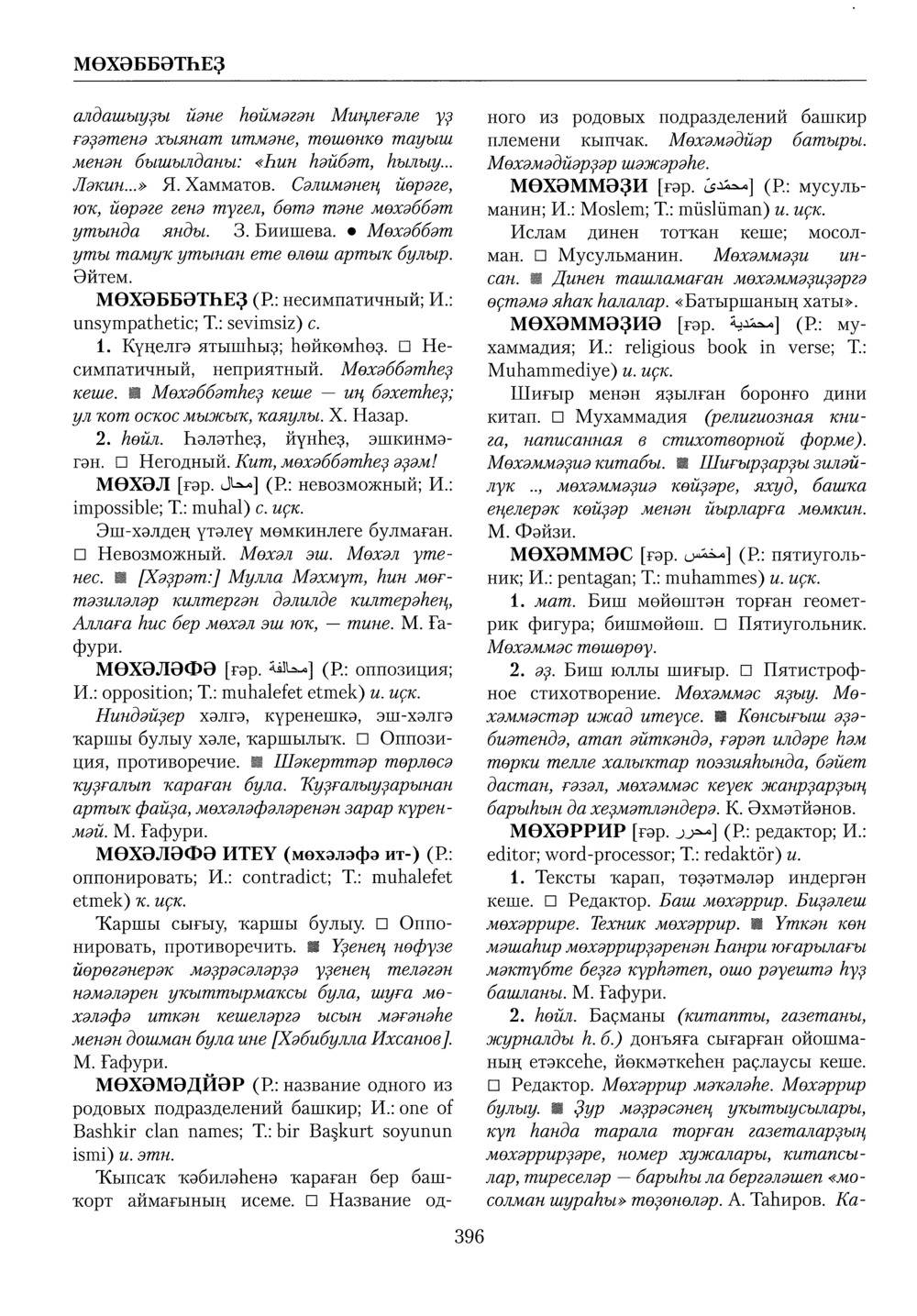 Башҡорт теленең академик һүҙлеге. Том VI