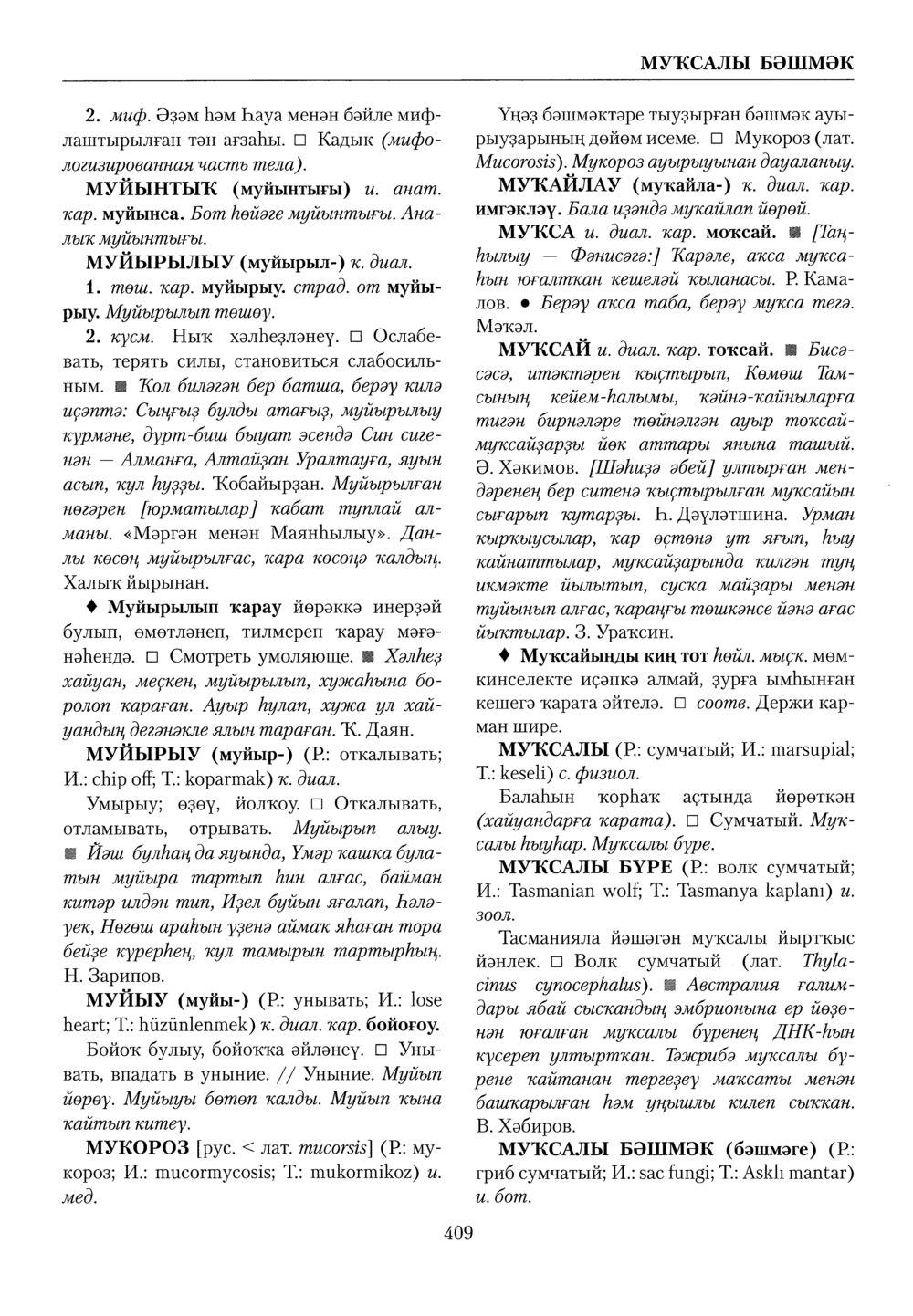 Башҡорт теленең академик һүҙлеге. Том VI