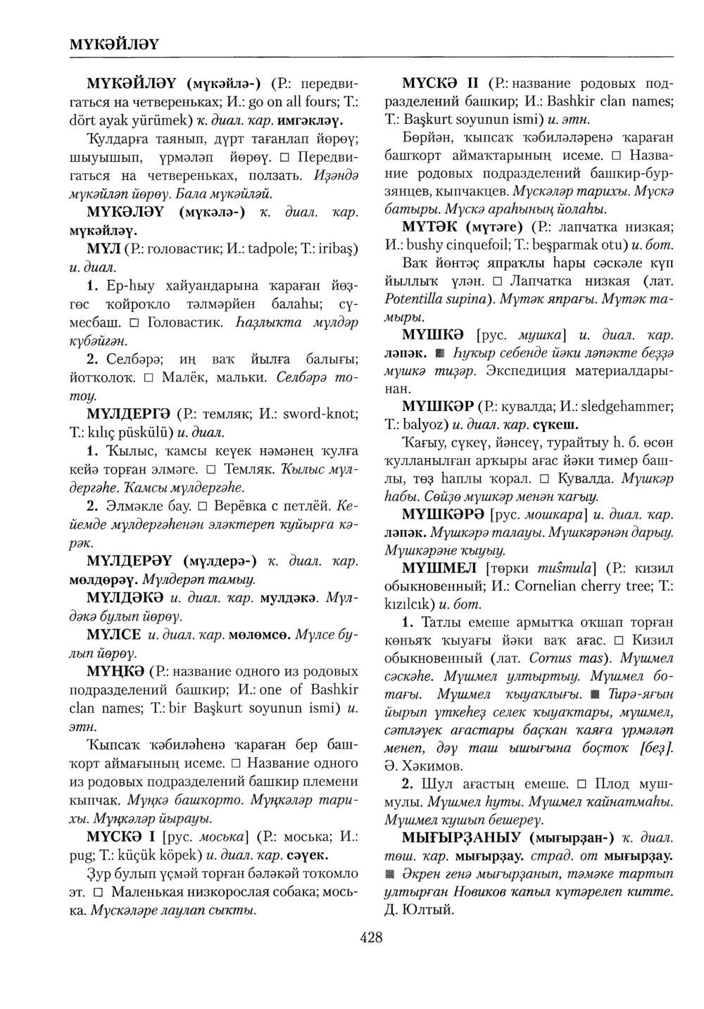 Башҡорт теленең академик һүҙлеге. Том VI