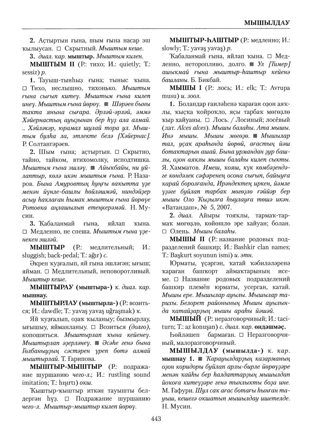 Башҡорт теленең академик һүҙлеге. Том VI