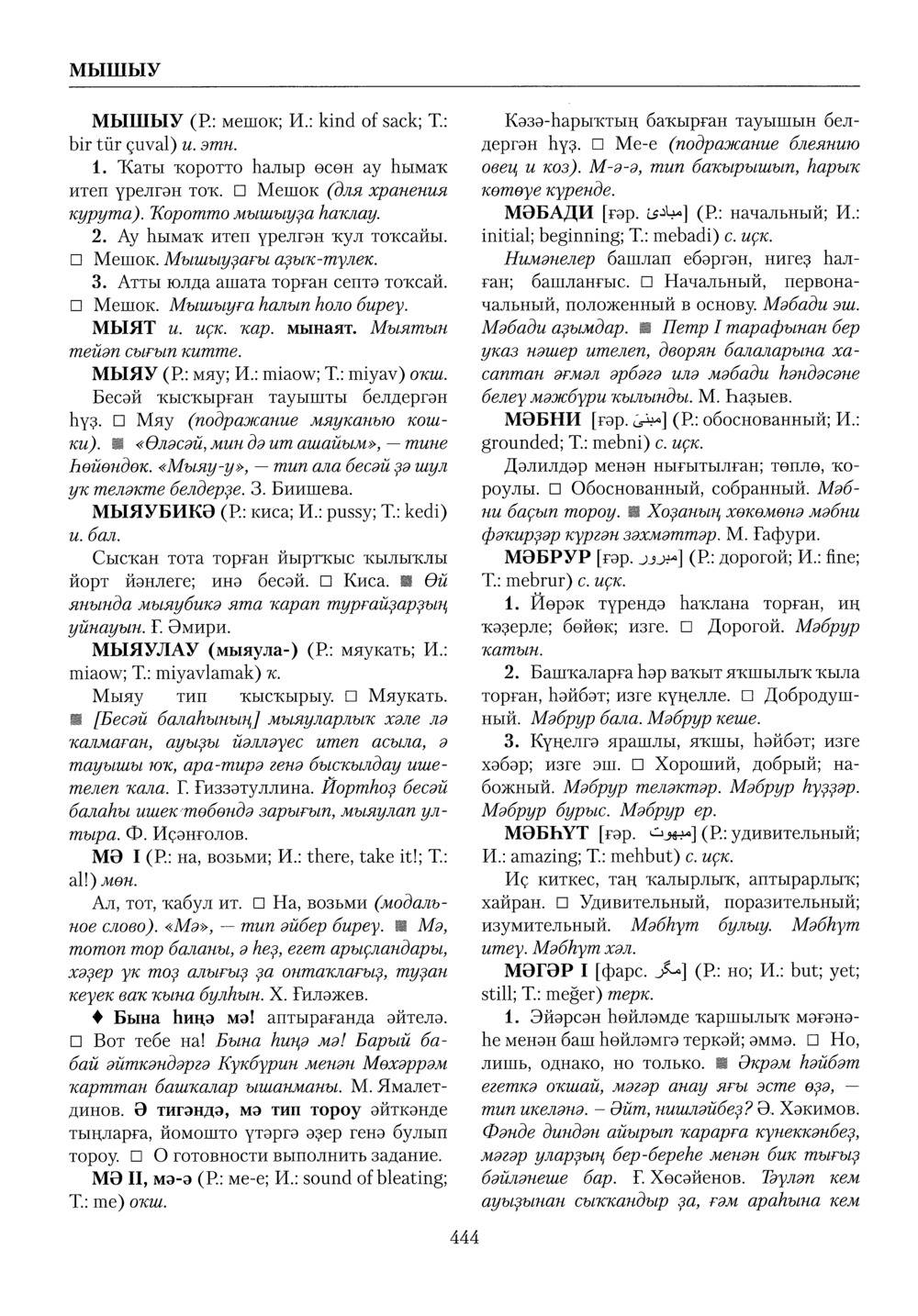 Башҡорт теленең академик һүҙлеге. Том VI