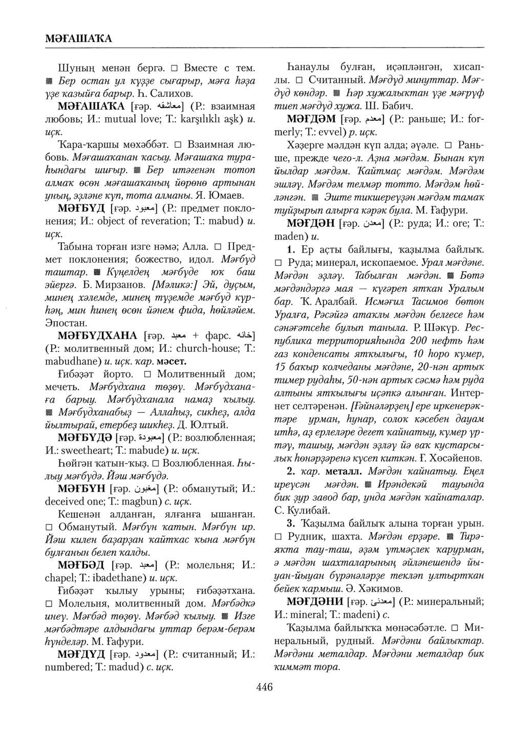 Башҡорт теленең академик һүҙлеге. Том VI