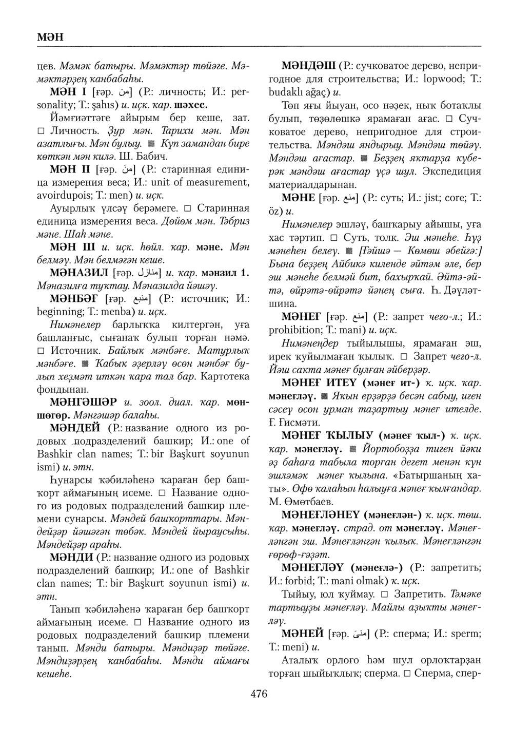 Башҡорт теленең академик һүҙлеге. Том VI