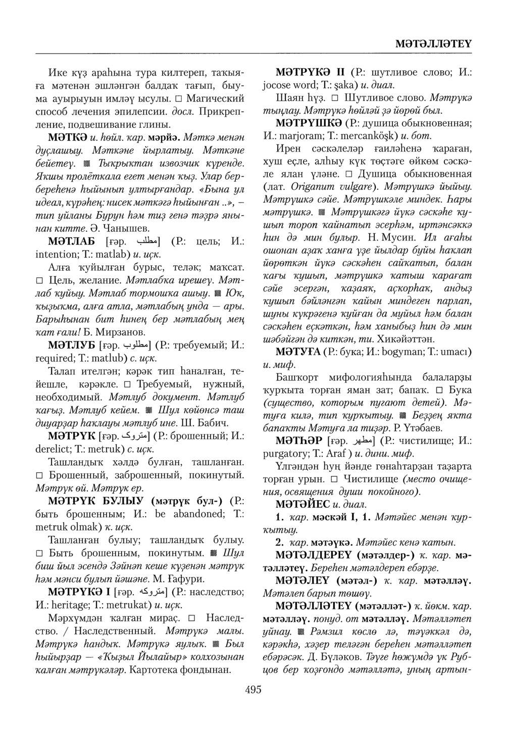 Башҡорт теленең академик һүҙлеге. Том VI