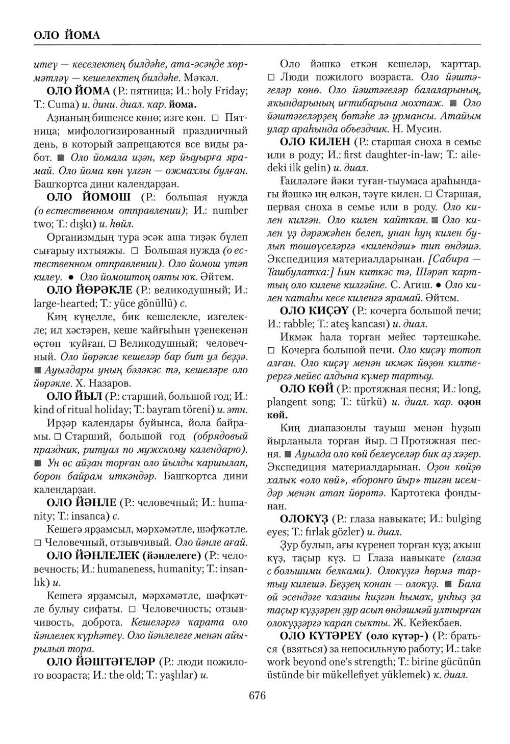 Башҡорт теленең академик һүҙлеге. Том VI