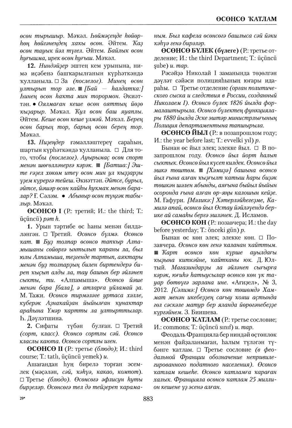Башҡорт теленең академик һүҙлеге. Том VI