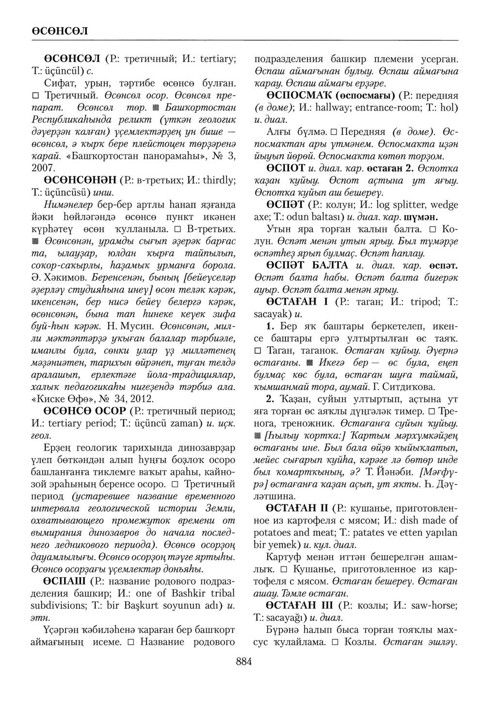 Башҡорт теленең академик һүҙлеге. Том VI