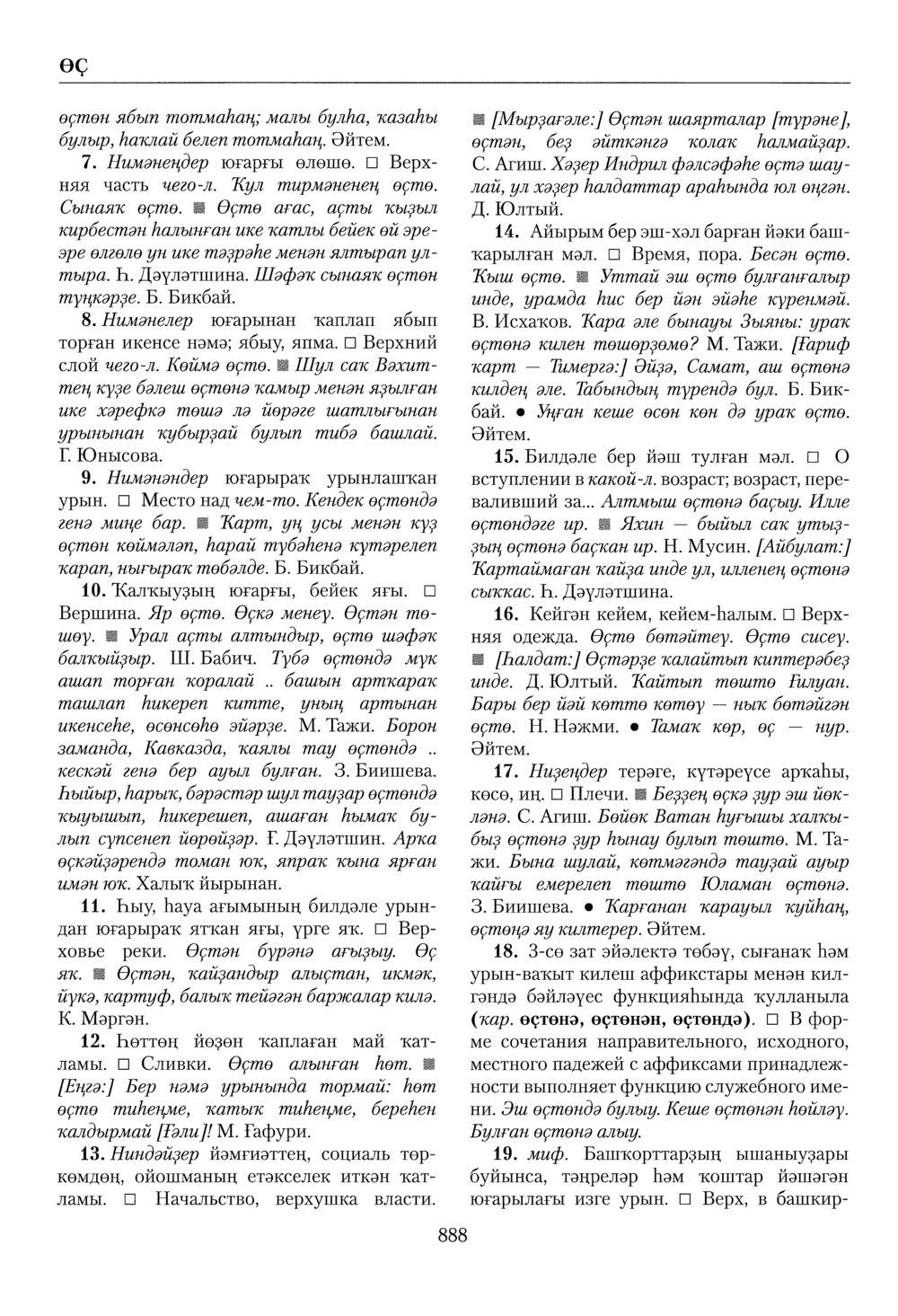 Башҡорт теленең академик һүҙлеге. Том VI