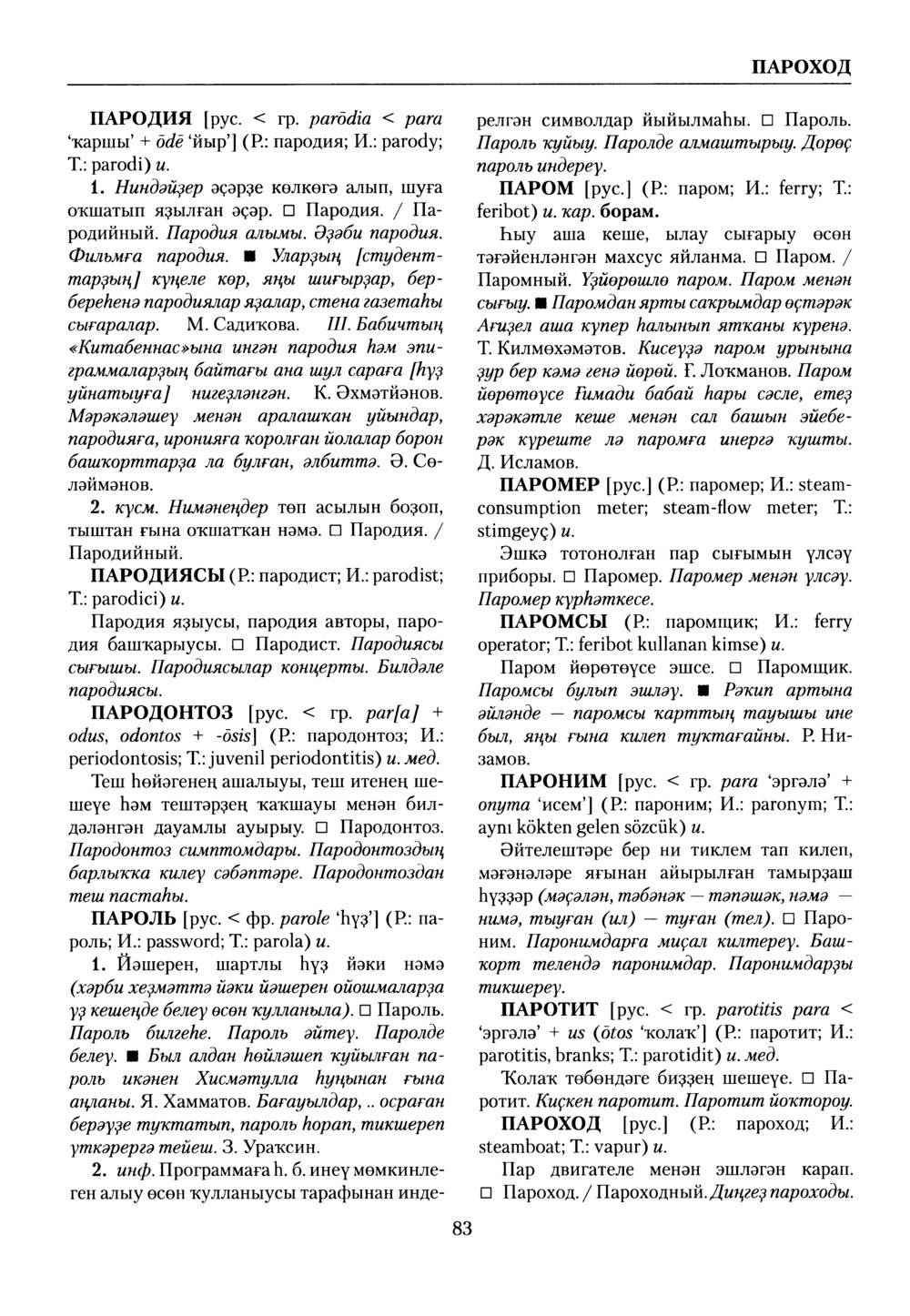 Башҡорт теленең академик һүҙлеге. Том VII