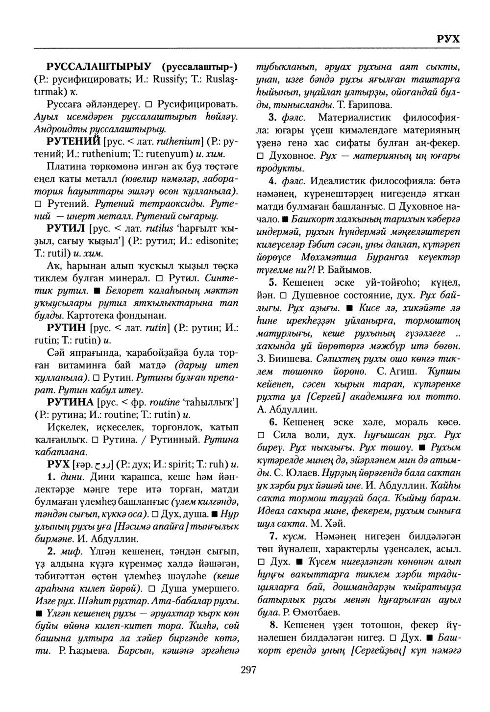 Башҡорт теленең академик һүҙлеге. Том VII
