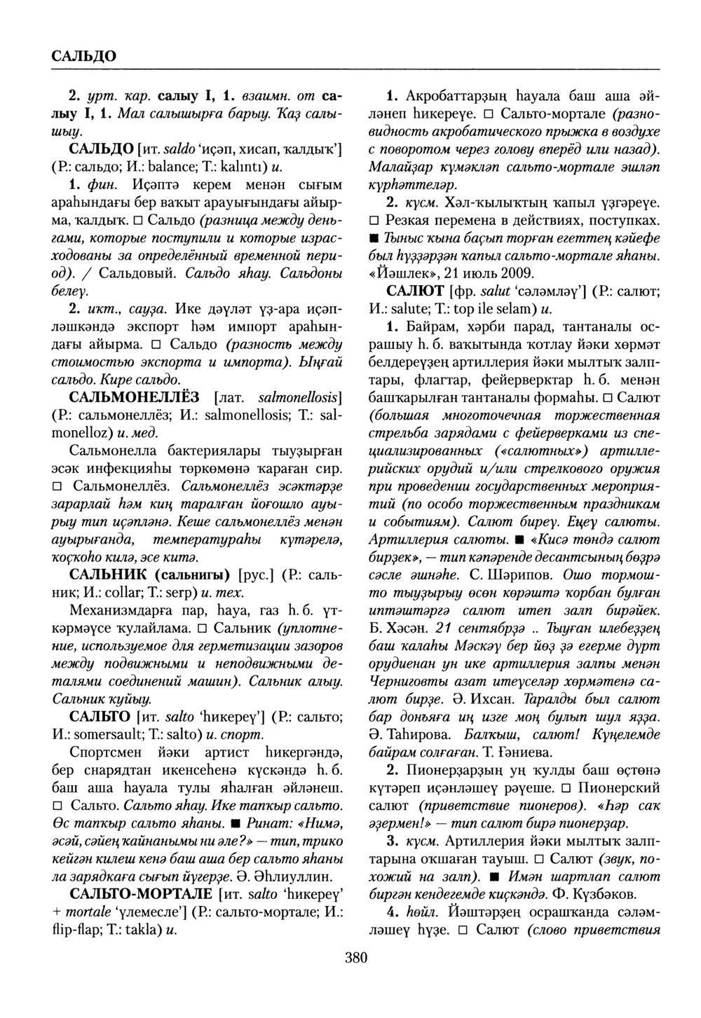 Башҡорт теленең академик һүҙлеге. Том VII