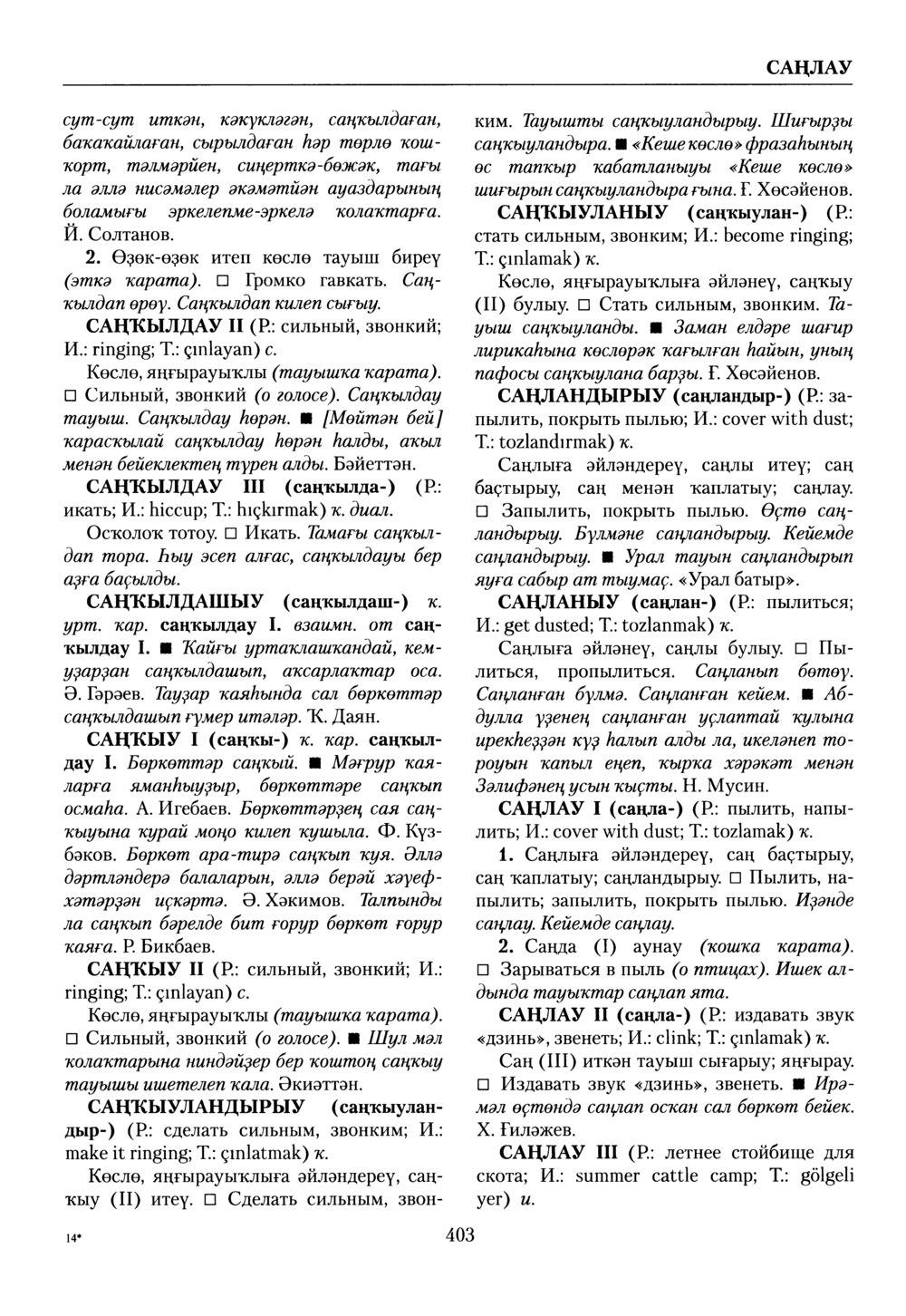 Башҡорт теленең академик һүҙлеге. Том VII