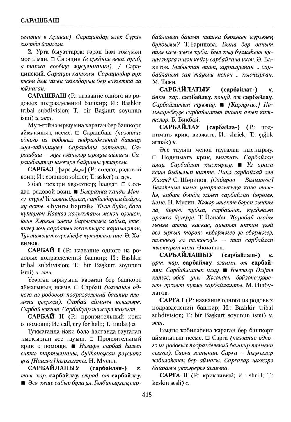 Башҡорт теленең академик һүҙлеге. Том VII