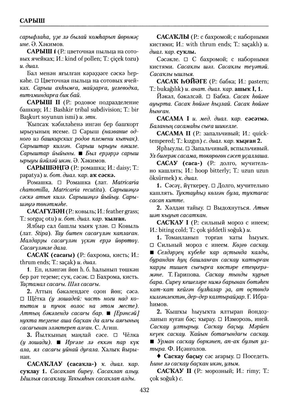 Башҡорт теленең академик һүҙлеге. Том VII